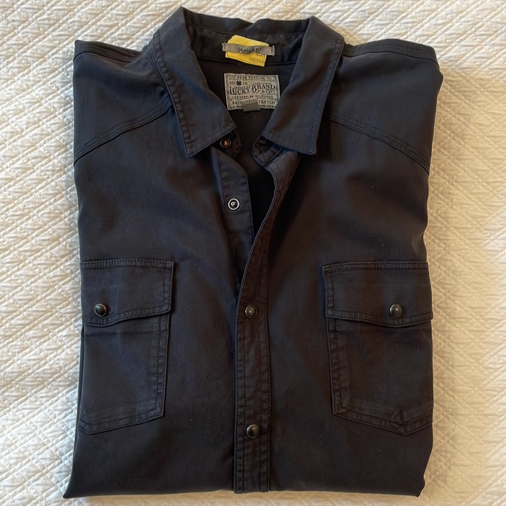Lucky Brand Men’s Western Shirt